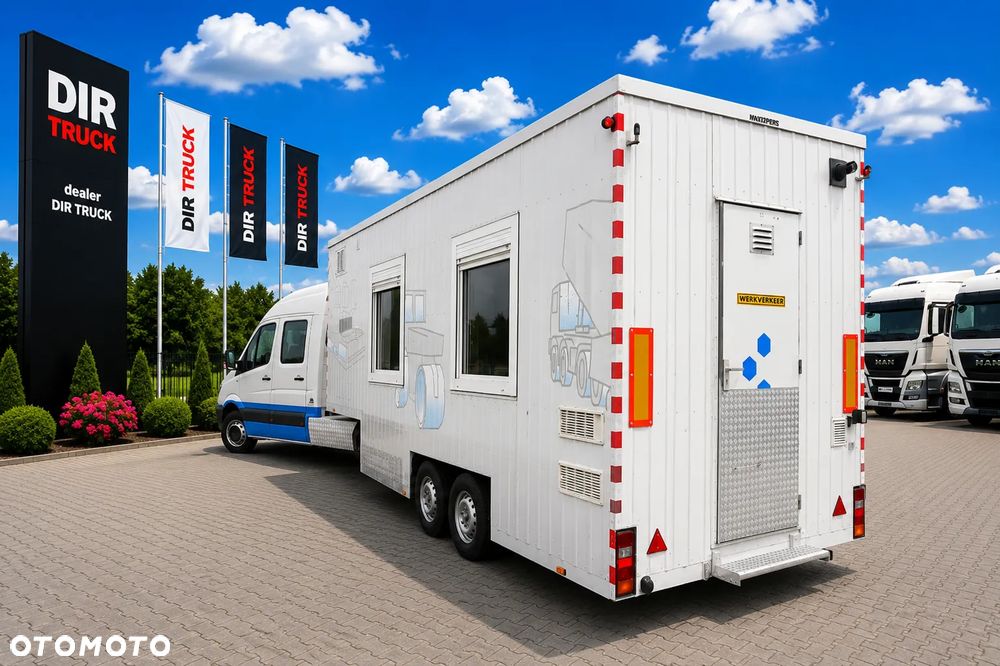 Mercedes-Benz 518 + NACZEPA VELDHUIZEN P33-4 Ala Kamper - 4