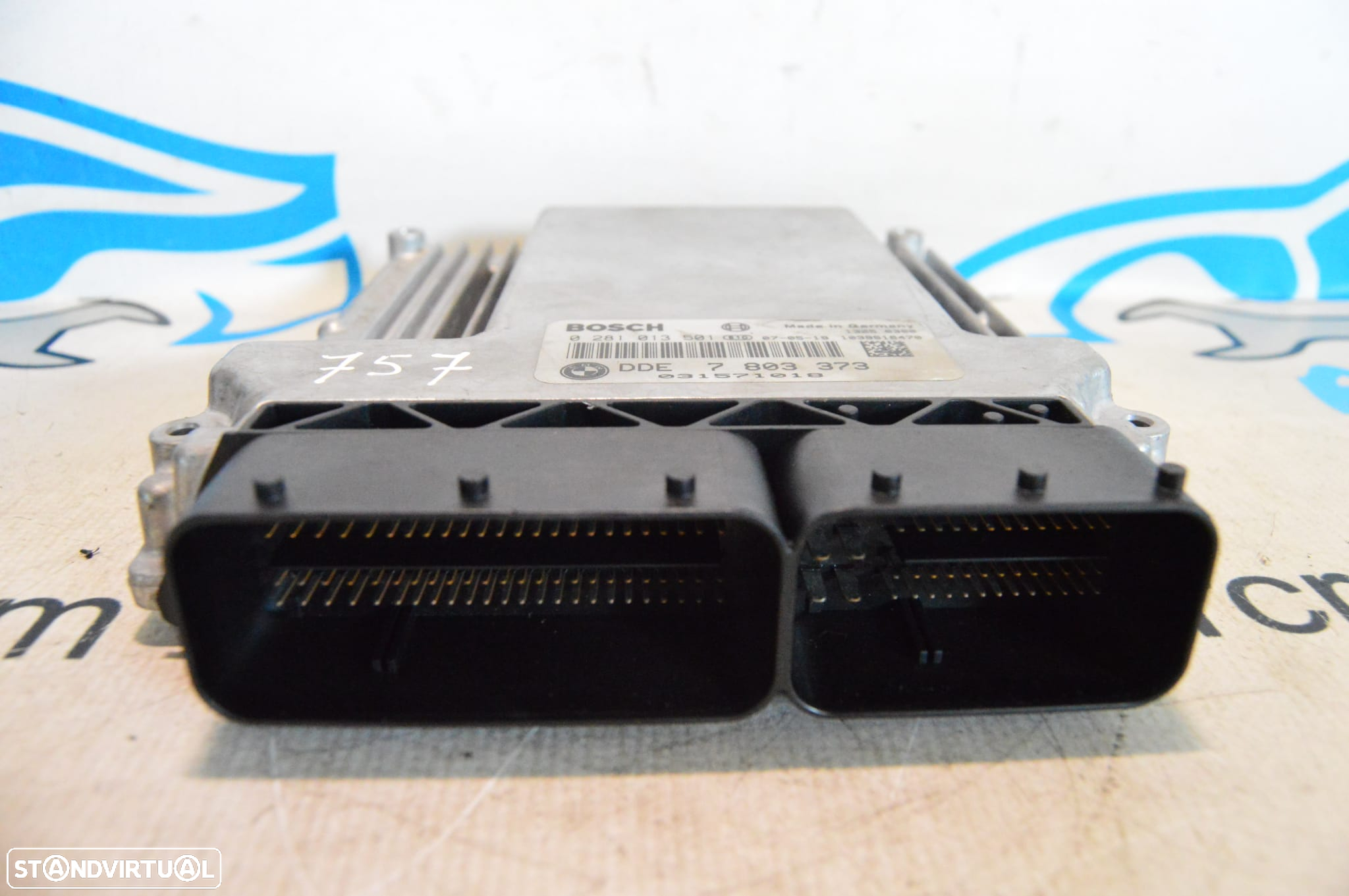 CENTRALINA ECU MOTOR BOSCH BMW 0281013501 DDE7803373 7803373 031571018 1039S16470 BMW SERIE 3 E87 E90 E91 E60 E61 04-08 2.0D 163 CV M47N2 204D4 - 3