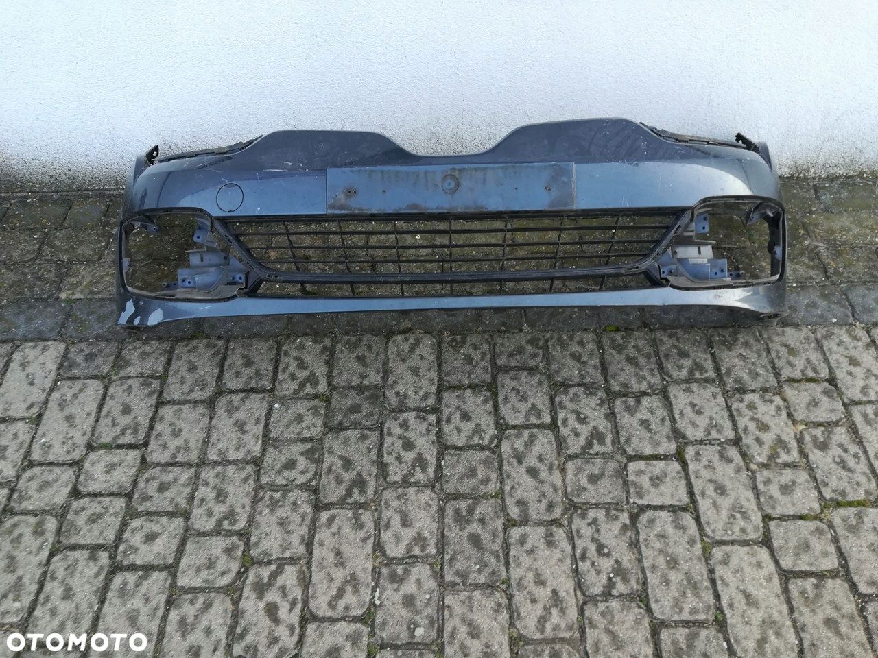 RENAULT MEGANE III 3 LIFT 13-15 ZDERZAK PRZÓD PRZEDNI  KRATKA ORYGINAŁ - 1