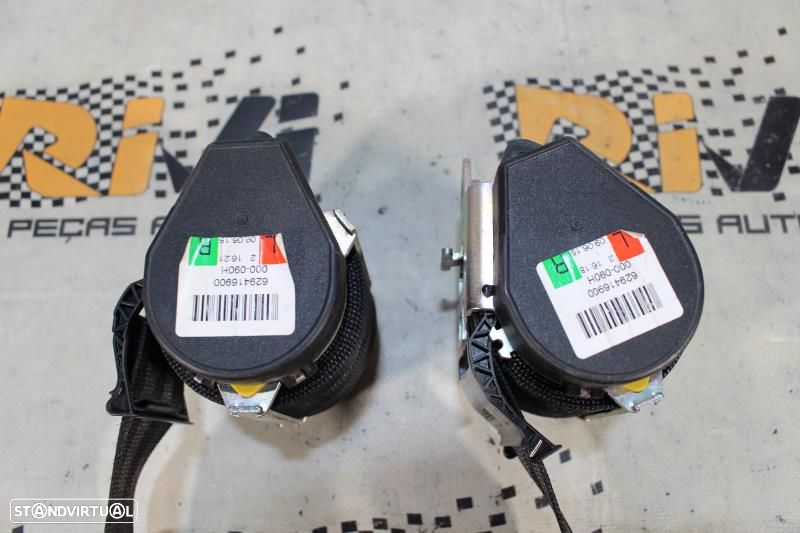 Cinto Traseiro  Audi A3 Sportback (8Va, 8Vf)  Cintos De Trás Audi A3 8 - 4