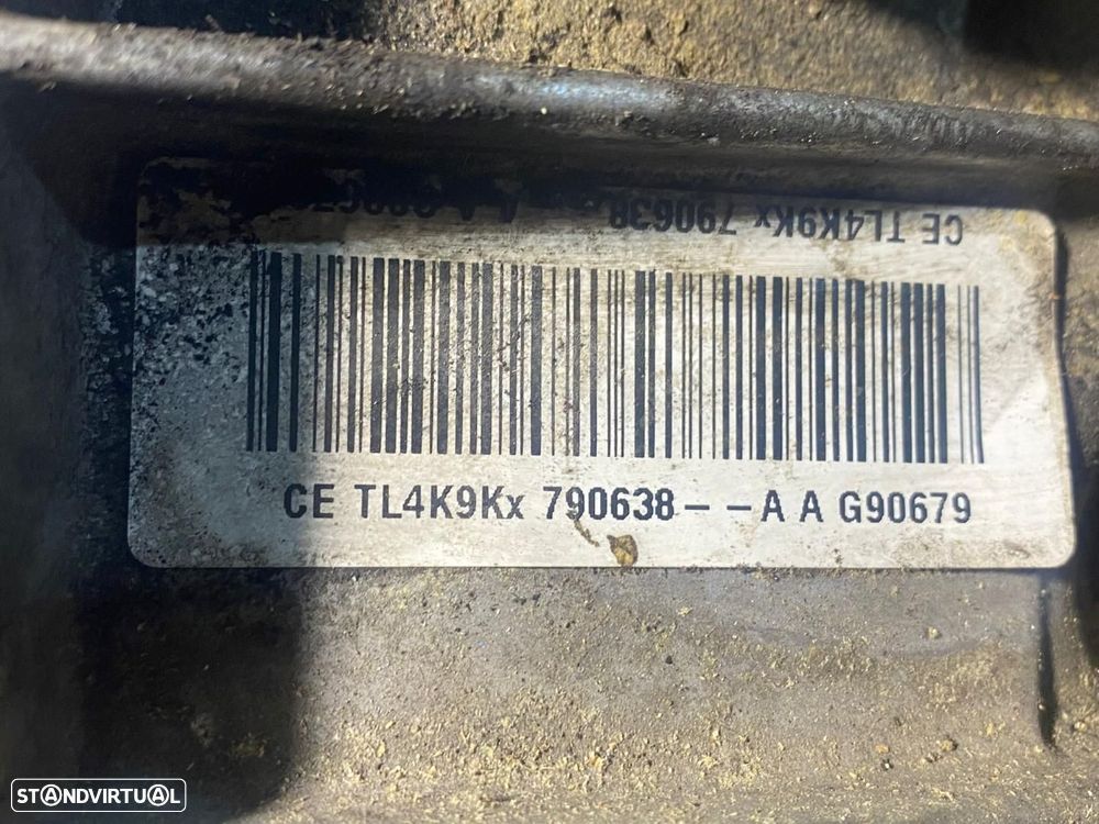 Caixa de velocidades manual RENAULT CLIO III 1.5 dCi TL4K9K MOTOR K9K764 - 5