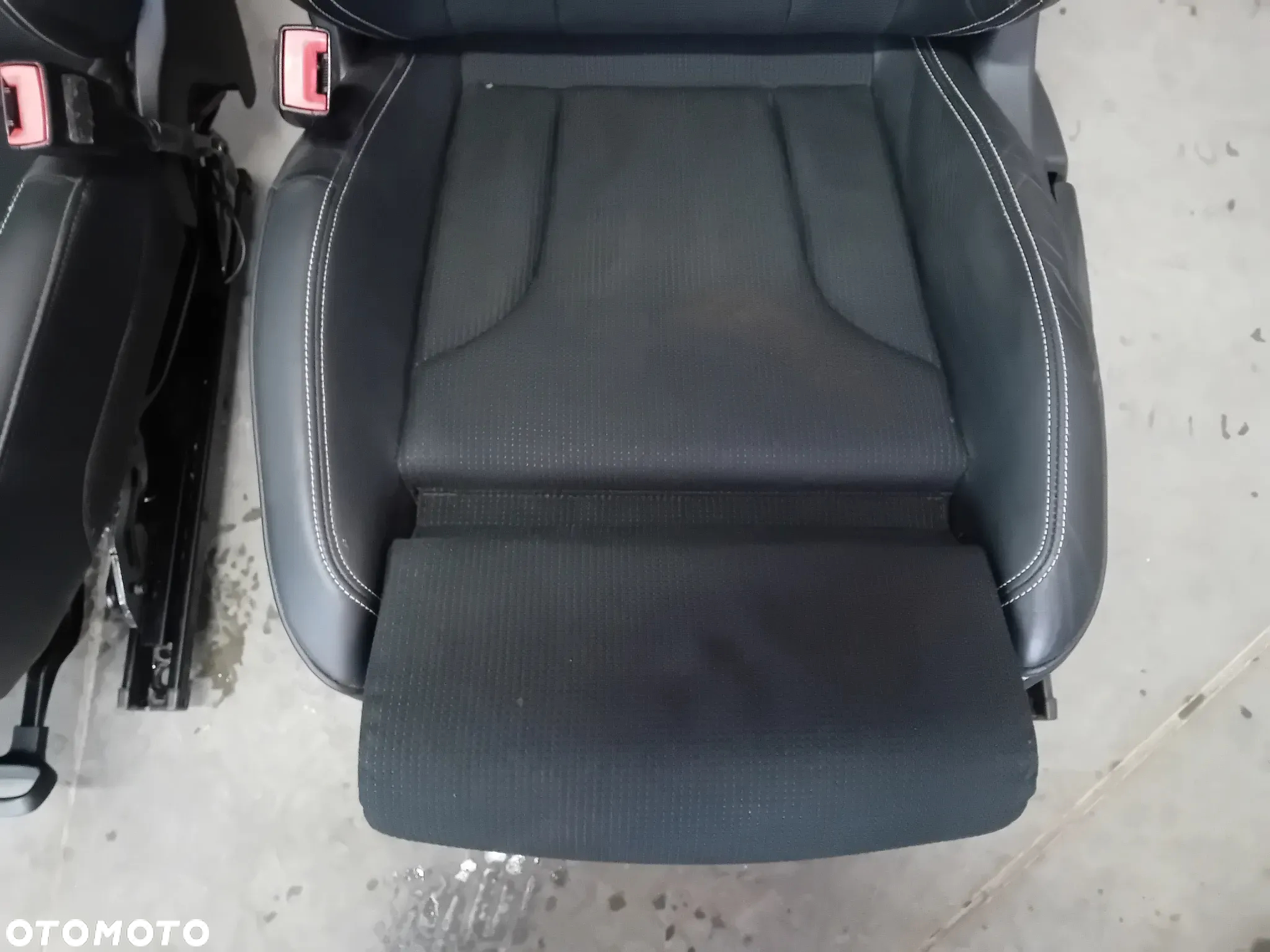 fotele przód kanapa tył półskóry Audi Q3 S-line komplet 2015 - 3