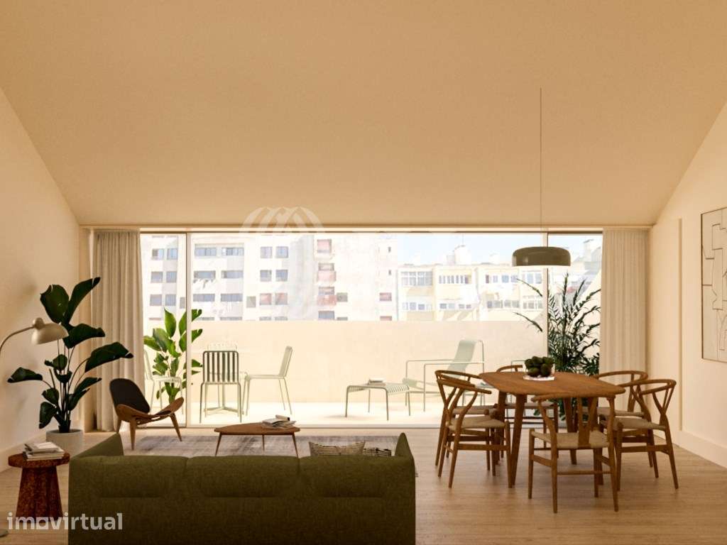 Apartamento T3 Duplex, novo, no Bahuto, em Campo de Ourique, Lisboa - Grande imagem: 2/40