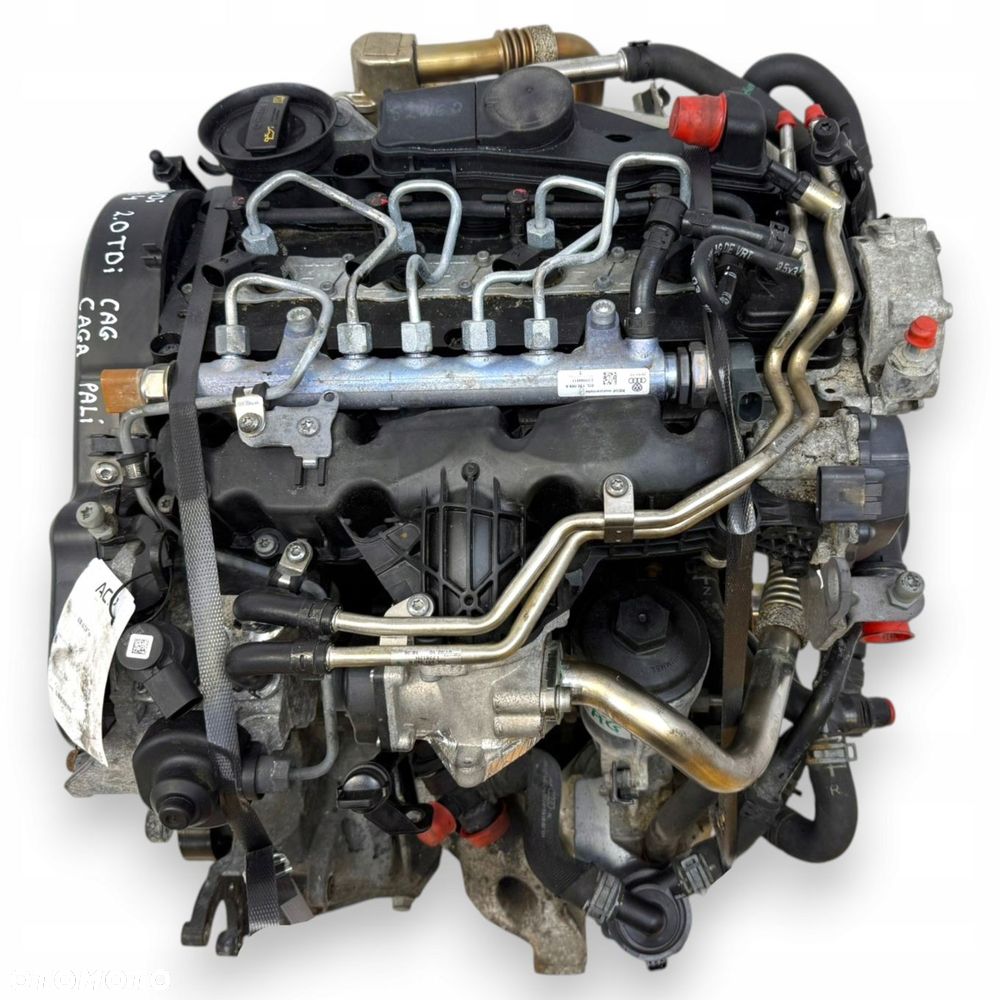 SILNIK CAG CAGA Audi A4 B8 Q5 8R A5 8T Seat Exeo 2.0 TDI 143KM diesel pali - 3