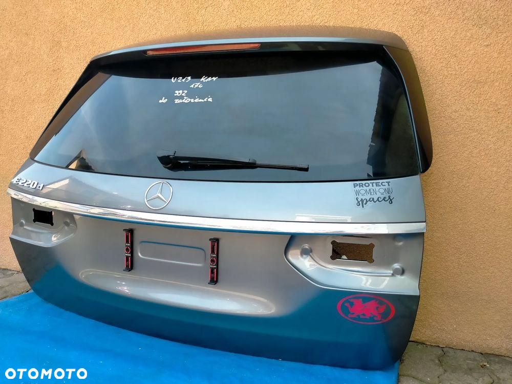 MERCEDES E W213 / 992 / KOMBI / KLAPA BAGAŻNIKA TYŁ TYLNA / ORYGINAŁ - 4