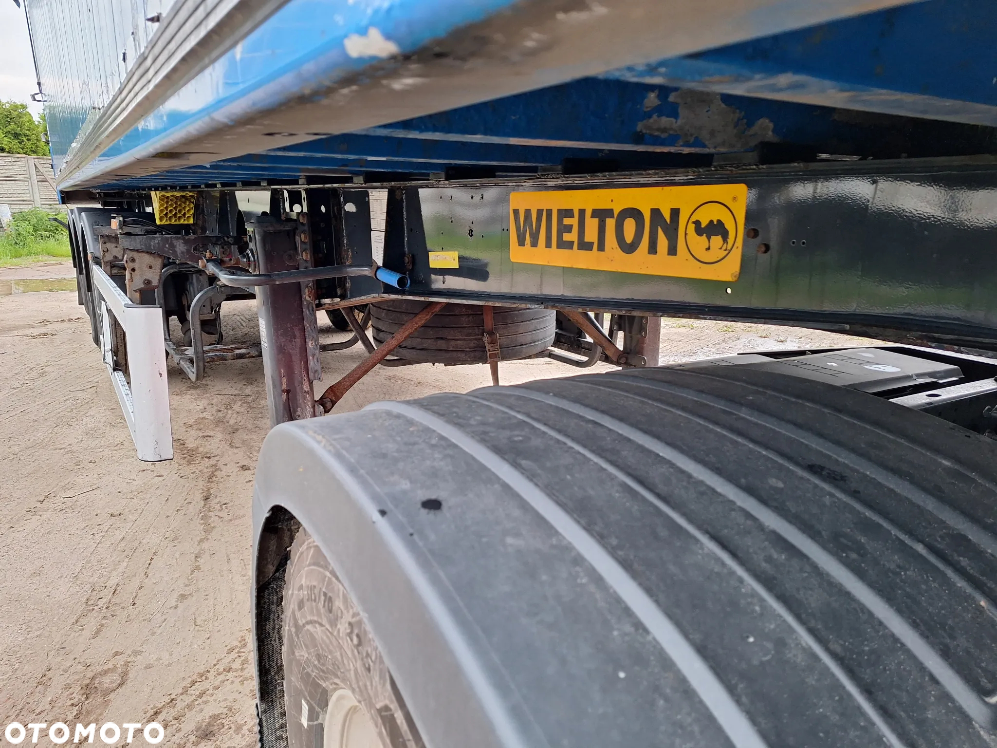 Wielton WYWROTKA 50m3 KLAPO-DRZWI SAF INTRAX TARCZA 5700KG - 11