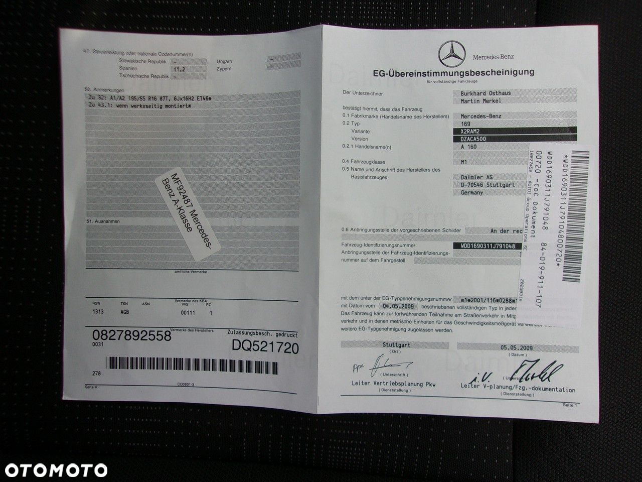 Mercedes-Benz Klasa A 160 Elegance - 34