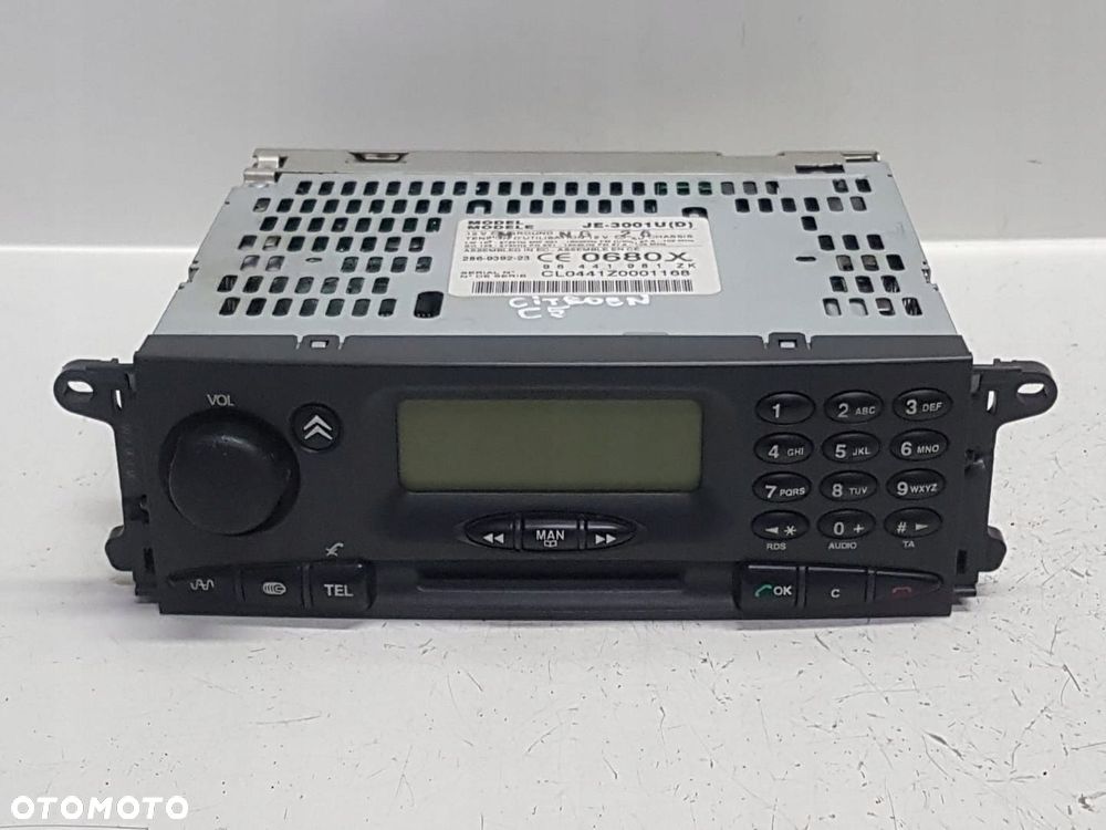 CITROEN C5 I RADIO RADIOODTWARZACZ 96441981ZE - 2
