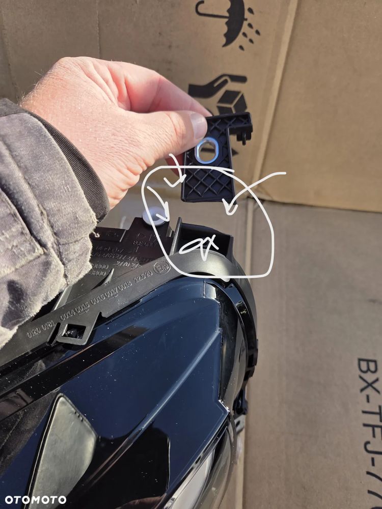 Lampa lewa przód przednia Fiat 500 E 500e Full Led 52140032 521400320 Reflektor lewy przód przedni Fiat 500 Full Led 00521400320 - 10