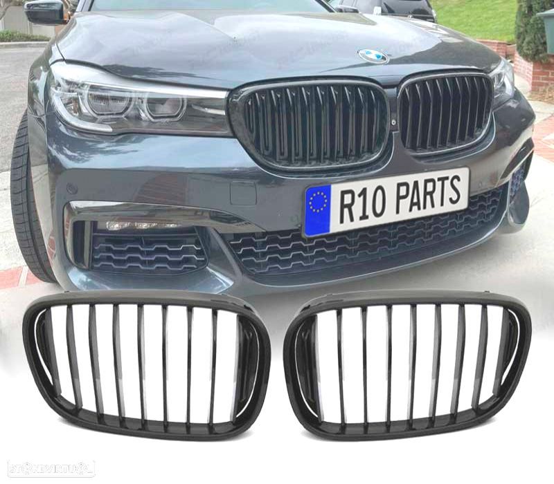 GRELHAS BMW G11 G12 15-19 LOOK M PERFORMANCE PRETO BRILHANTE - 1