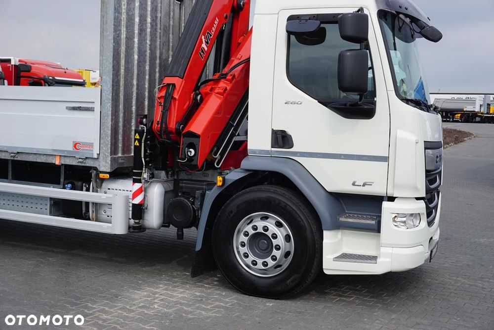 DAF LF / 260 / ACC / SKRZYNIOWY + HDS / HYVA HC-183 / PILOT / ROTATOR / WIDŁY - 19