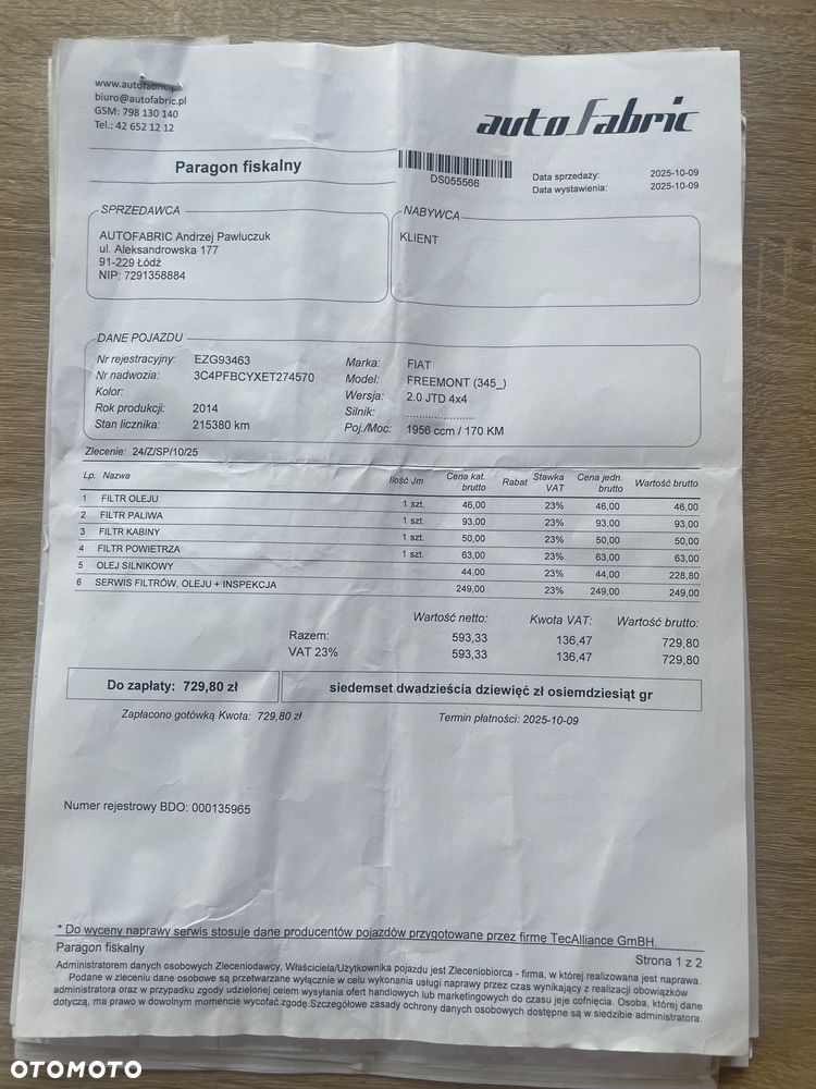 Fiat Freemont 2.0 Multijet Black Code AWD - 22