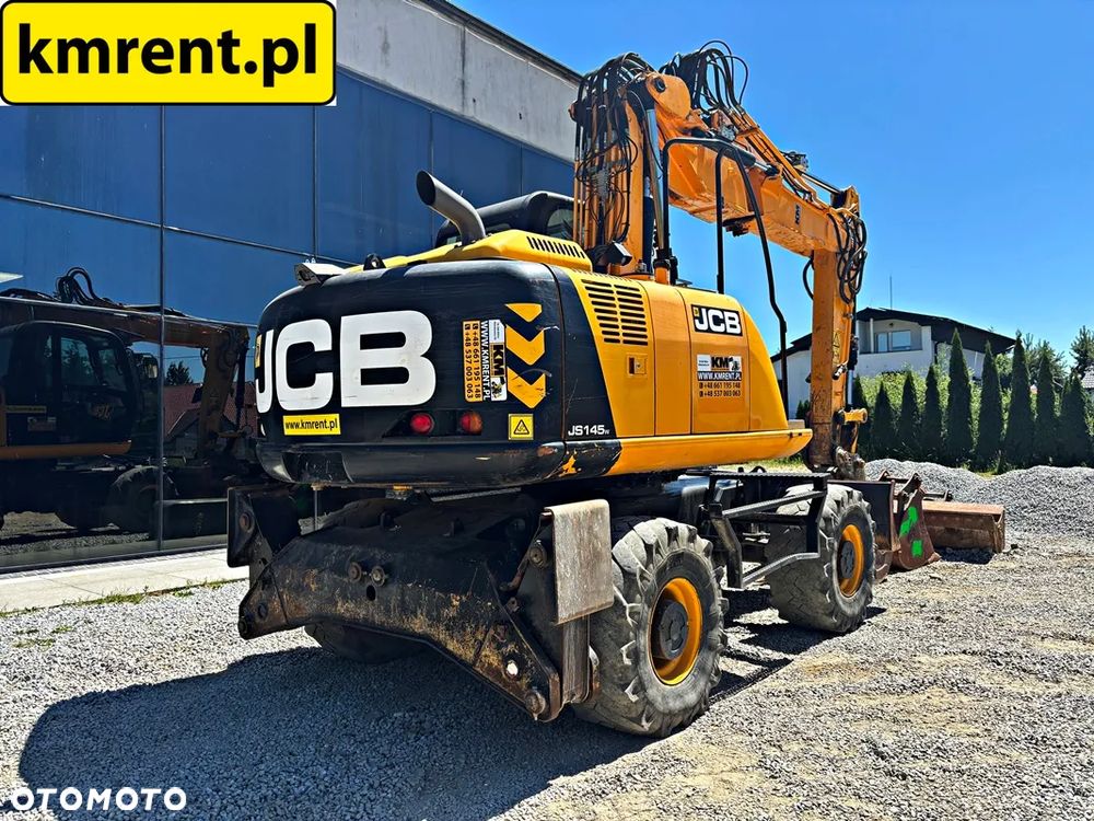JCB JS 145 WTT4 I KOPARKA KOŁOWA 2016R. | S 130 160 313 315 CAT KOMATSU PW 140 - 25