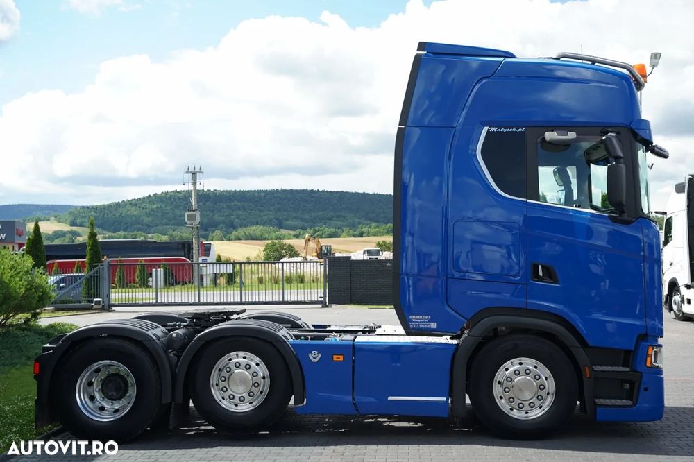 Scania S 580 / V8 / 6x2 / PUSHER / RETARDER / I-PARK COOL / FULL AIRMATIC / JANTE ALIAJ / EURO 6 / - 10