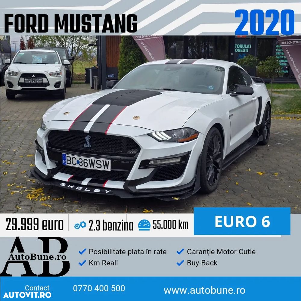 Ford Mustang 2.3 Eco Boost Aut. - 1