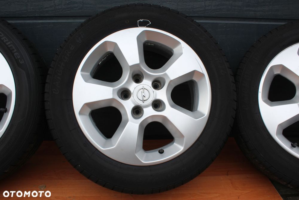 KOŁA FELGI ALUMINIOWE OPONY OPEL VECTRA ASTRA ZAFIRA 16" 5x110 ET47 - 17
