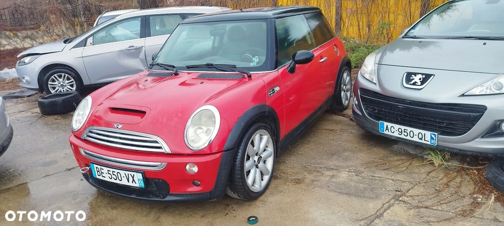 Mini Cooper S r53 hilli Red zderzak tył - 2