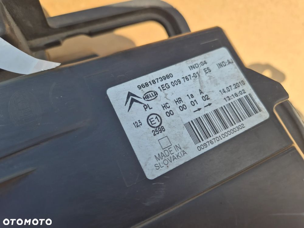 Citroen C3 Picasso komplet lamp.2008-.OE.100%.EU - 5