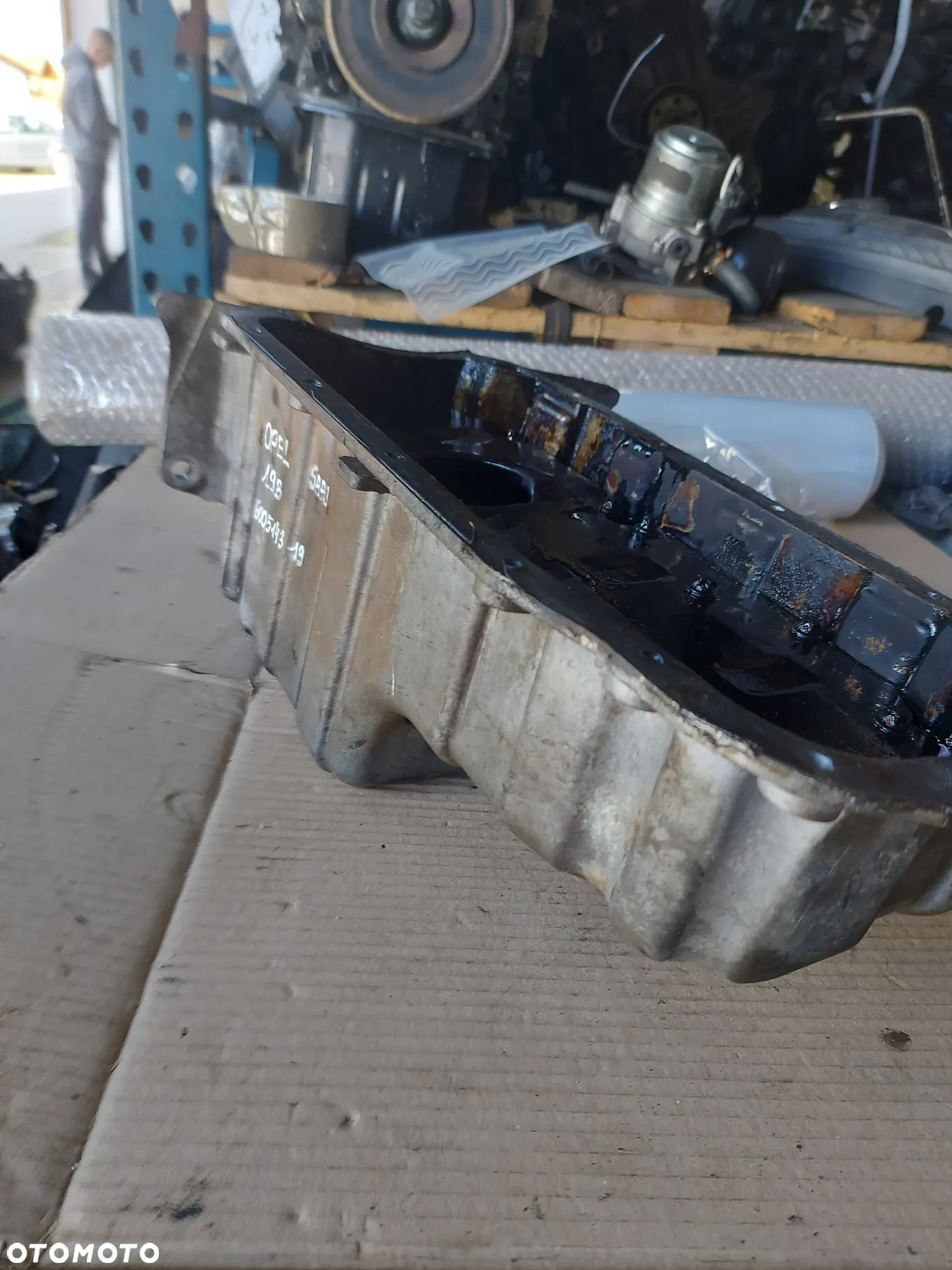 MISKA OLEJOWA OPEL VECTRA ASTRA SAAB 1.9B 16V 55352660 600514319 - 7