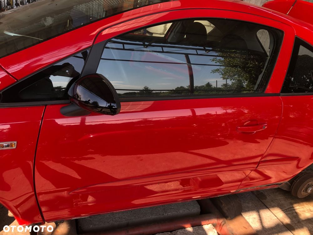 Drzwi lewe wersja 3 drzwiowa Opel Corsa D - 1