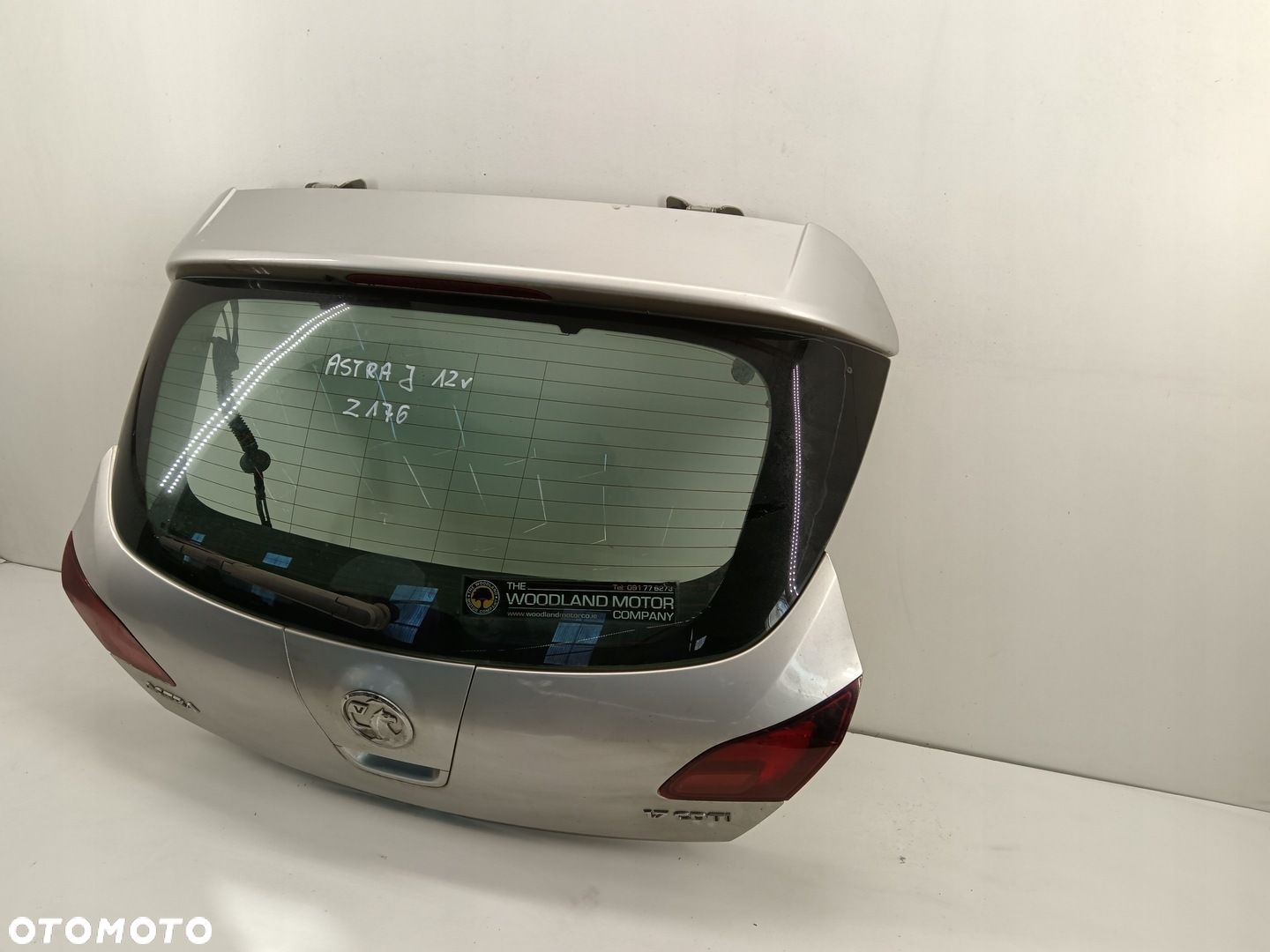 KLAPA BAGAŻNIKA TYLNA OPEL ASTRA J IV 09-13 Z176 - 4