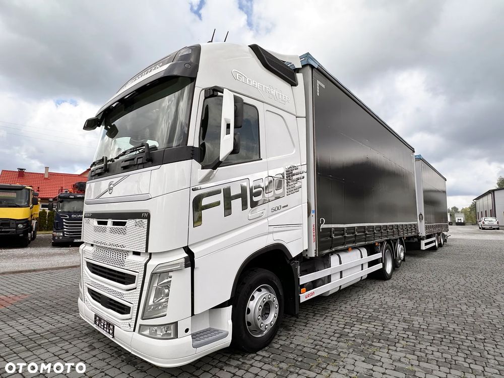 Volvo FH 500 GLOB XXL TANDEM ZESTAW WECON OCYNK SAF  7,72+7,72 - 14
