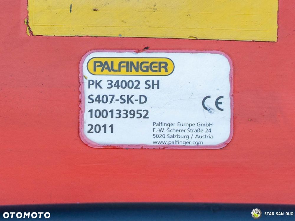 DAF CF85.410 6x4 PALFINGER PK 34002 SH HDS Żuraw Wciągarka - 21