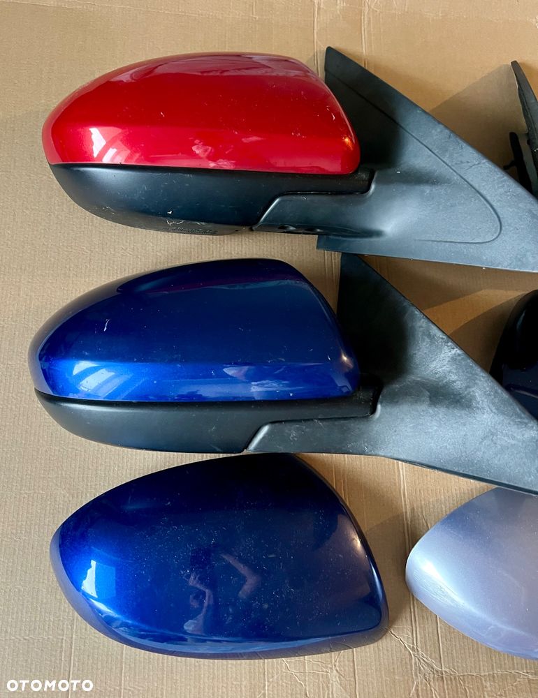 Mazda 3 BL 2008/2013r lusterko lewe lub prawe  5 i 7 i 9Pin składane  maska zawiasy lusterka  belka pas Air Bag lampy zderzak - 2