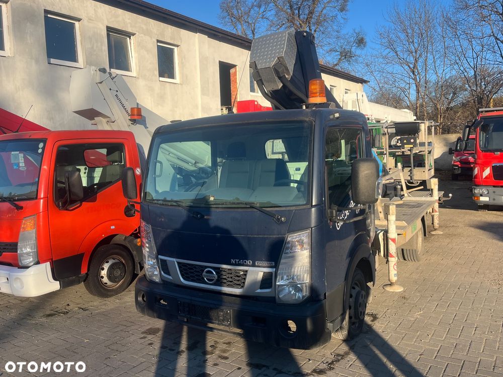 Nissan Podnośnik Koszowy 26 metrów Zwyżka 15 w Bok Wumag Palfinger UDT jak Ruthmann Multitel Gsr