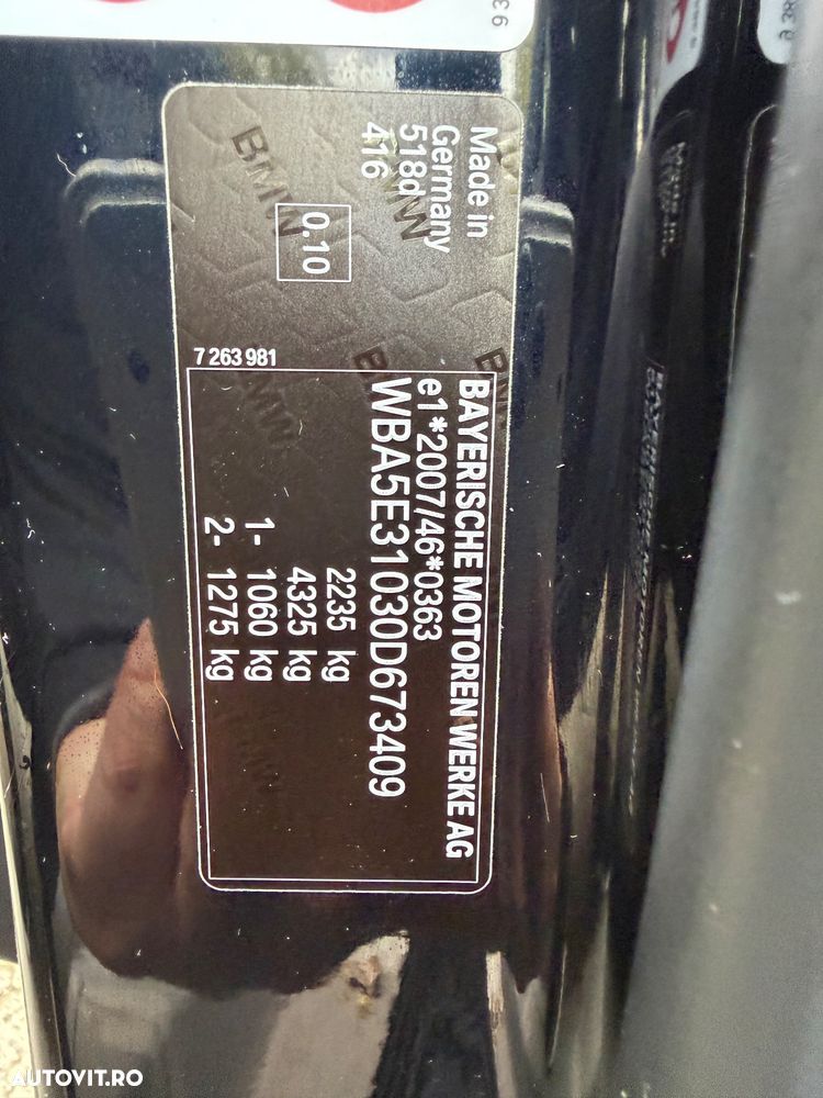 BMW Seria 5 518d Aut. - 26