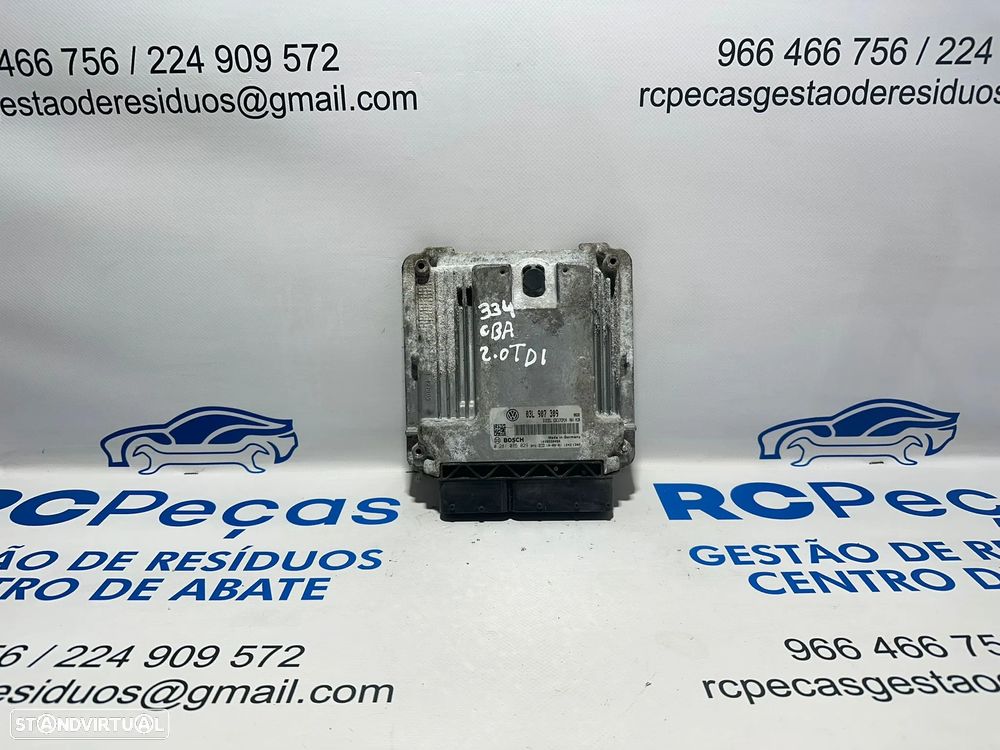 .Centralina Motor Original Bosch VAG Volkswagen Passat 3C B6 CC 03L907309 0281015029 2008 - 2010 - 1