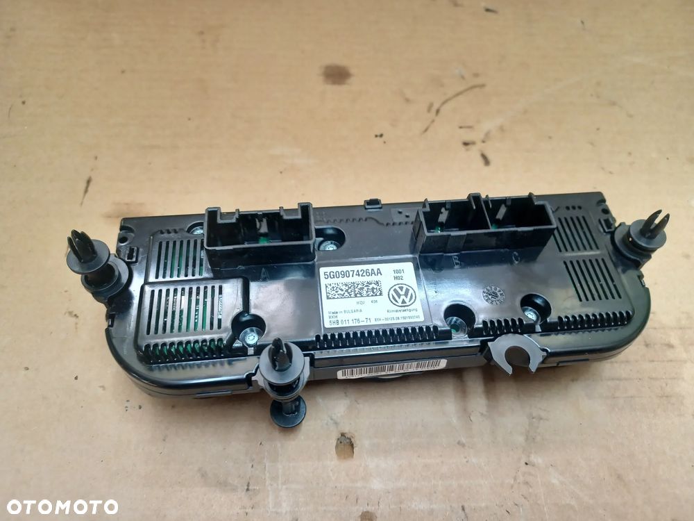 PANEL KLIMATYZACJI VW GOLF VII 5G0907426AA - 2