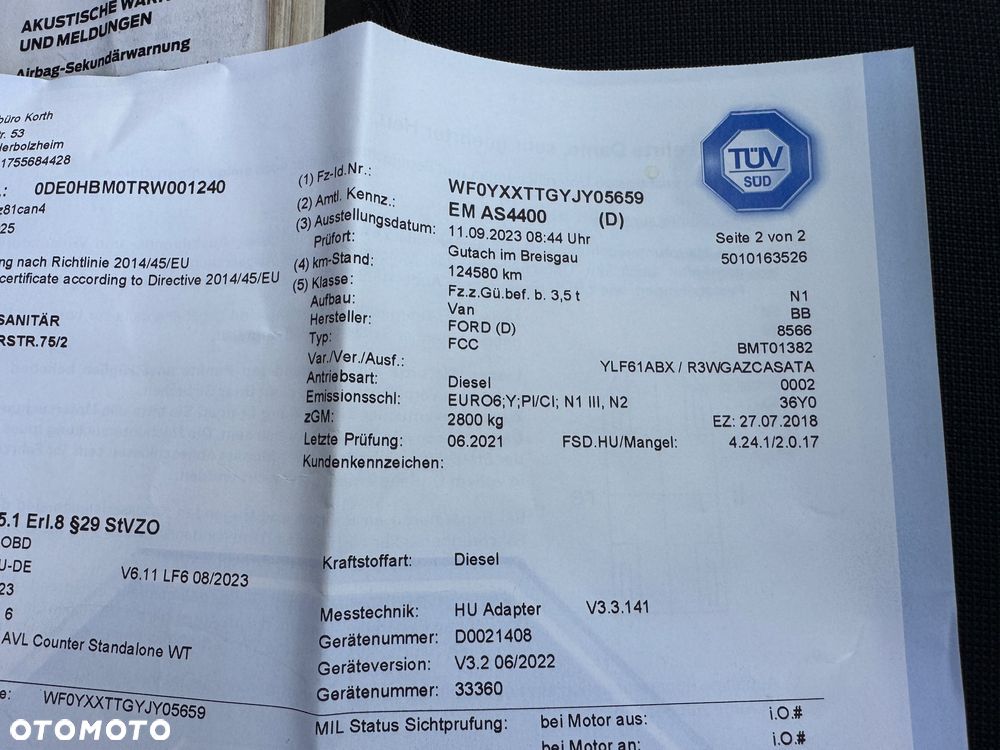 Ford Transit Custom - 23