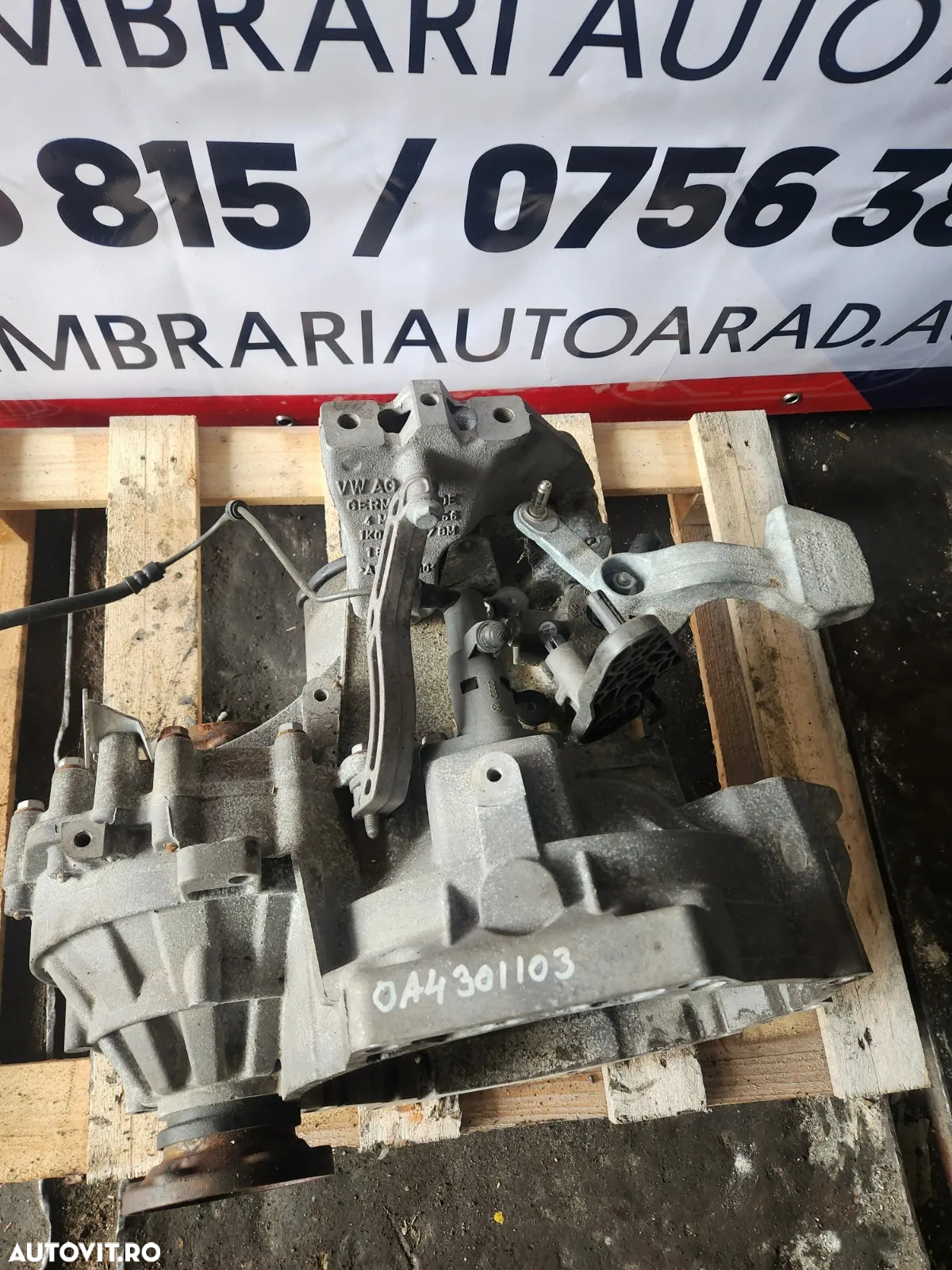 Cutie Viteze Manuala KBM Vw Seat Skoda 1.9 Tdi 5+1 Trepte Cutie Viteza Vw Passat B6 Golf 5 Touran J - 6