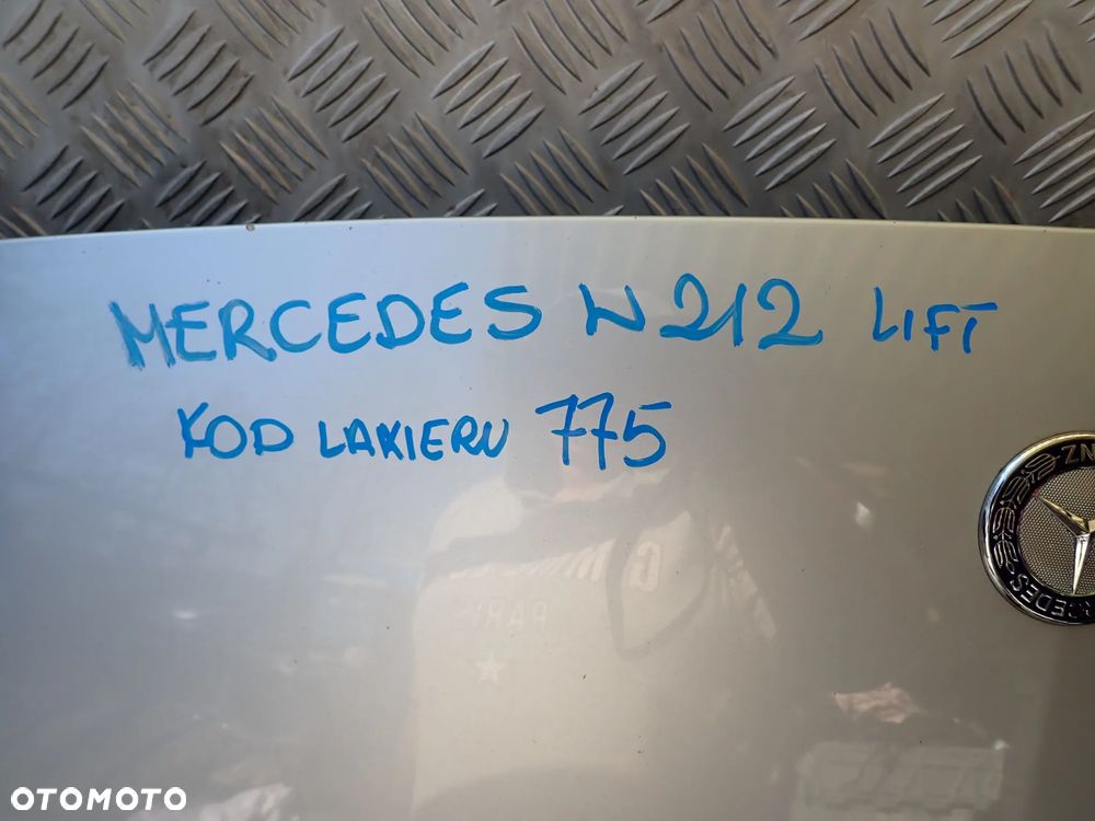 MERCEDES W212 LIFT KOMBI E-KLASA  -  ZDERZAK PRZEDNI +MASKA + BŁOTNK LEWY/PRAWY -- CZOŁÓWKA   -DRZWI LEWY / PRAWY PRZÓD / TYŁ - ZDERZAK TYLNI  -KOD LAKIERU 775 - 14