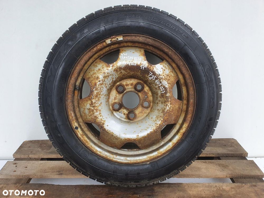 VW Transporter T5 KOŁO ZAPASOWE Zapas 215/60 R17 - 10