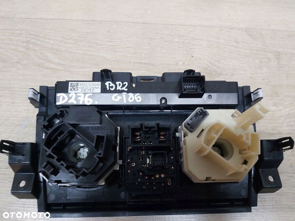 TOYOTA GT86 panel klimatyzacji nawiewu Subaru BRZ Scion 85201CA040 - 4