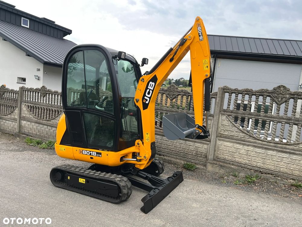 JCB 8018 CTS | Minikoparka JCB 8018 | 2 Tony | Rozsuwane Gąsienice | Stan IDEALNY | Mini Koparka | - 9