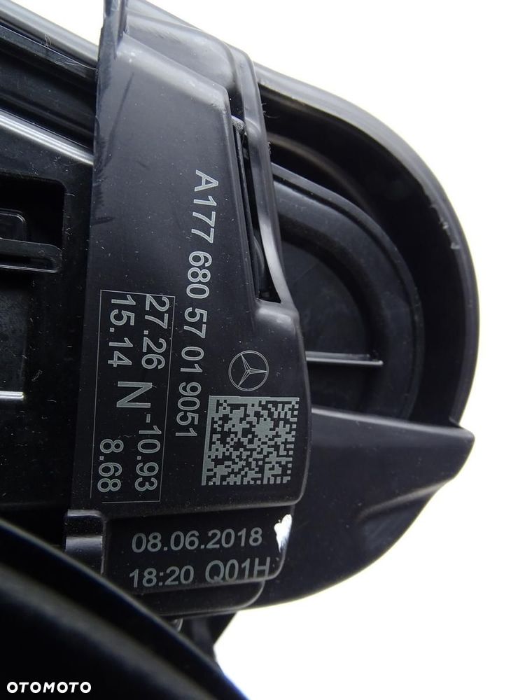 OSŁONA DEKOR TUNELU ŚRODKOWEGO SCHOWEK A1776805701 MERCEDES W177 A KLASA - 14