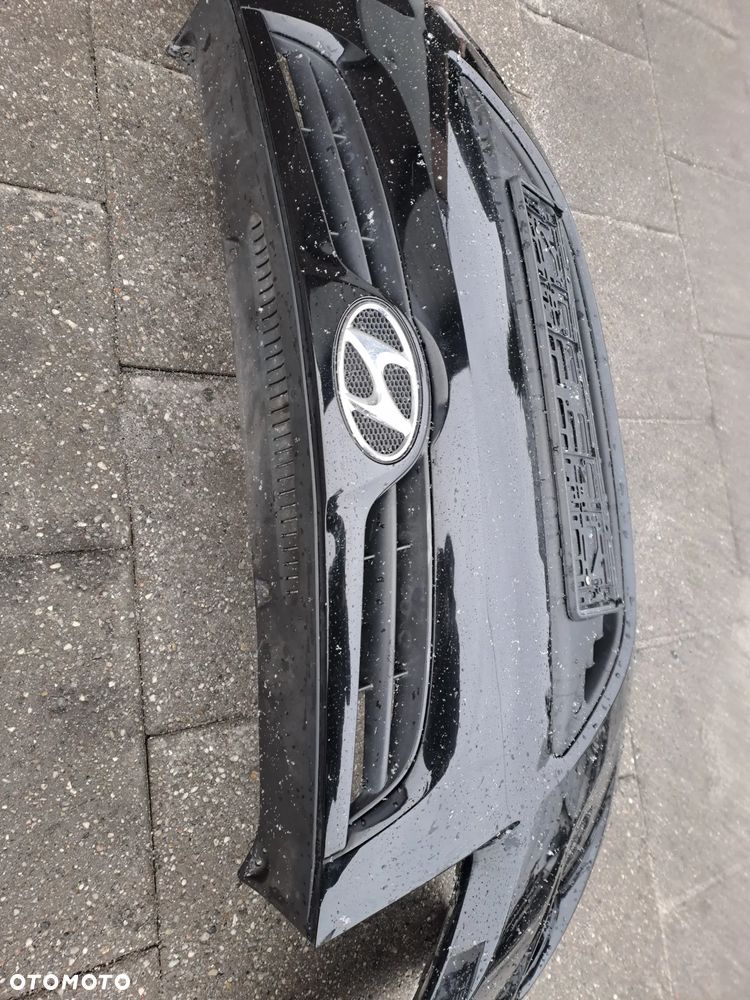 Hyundai I20 zderzak przód maska błotniki drzwi kompletne kod lakieru FR czarne - 6