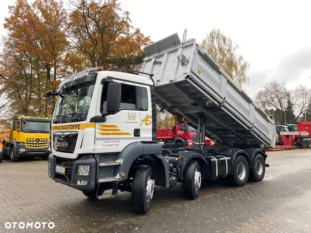 MAN TGS 35.460 8X4 wywrotka 3-str MEILLER Bordmatik 2018r,