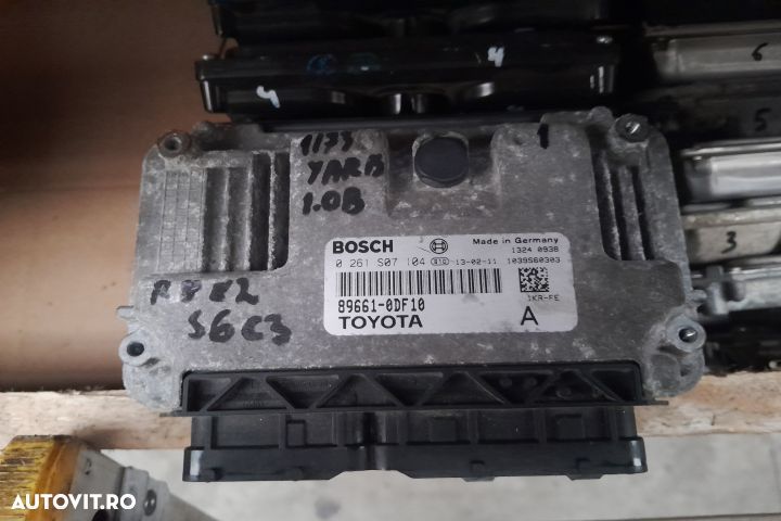 Calculator motor ECU 89661-0DF10 / 0261S07104 89661-0DF10 / 0261S0710 - 1