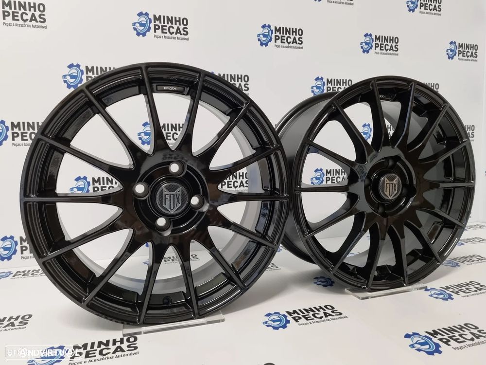 Jantes Fox (FX004) em 17 Preto Brilho (4x100) - 3