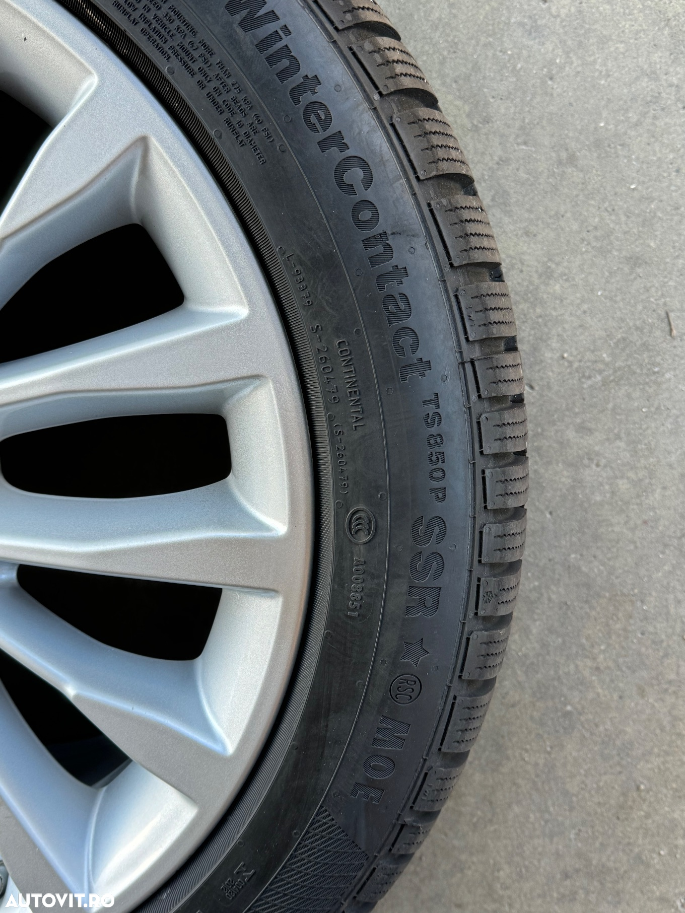 Vând jante originale BMW G30 520xdrive pe 18” cu anvelope de iarnă ca noi - 8