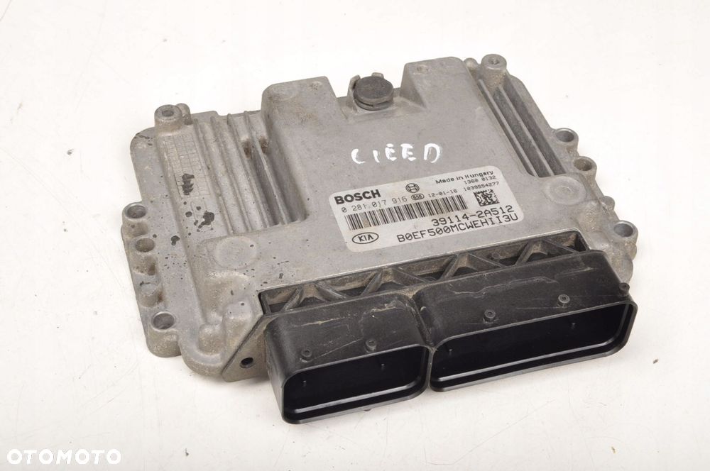 CEED 1.6 STEROWNIK SILNIKA 39114-2A512  0281017916 - 1