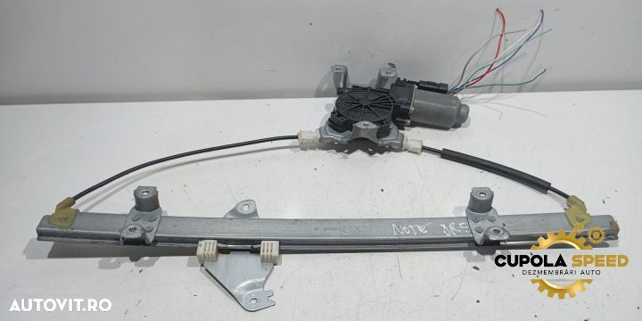 Macara geam cu motoras dreapta fata 402376B Nissan Note E11 [facelift - 1