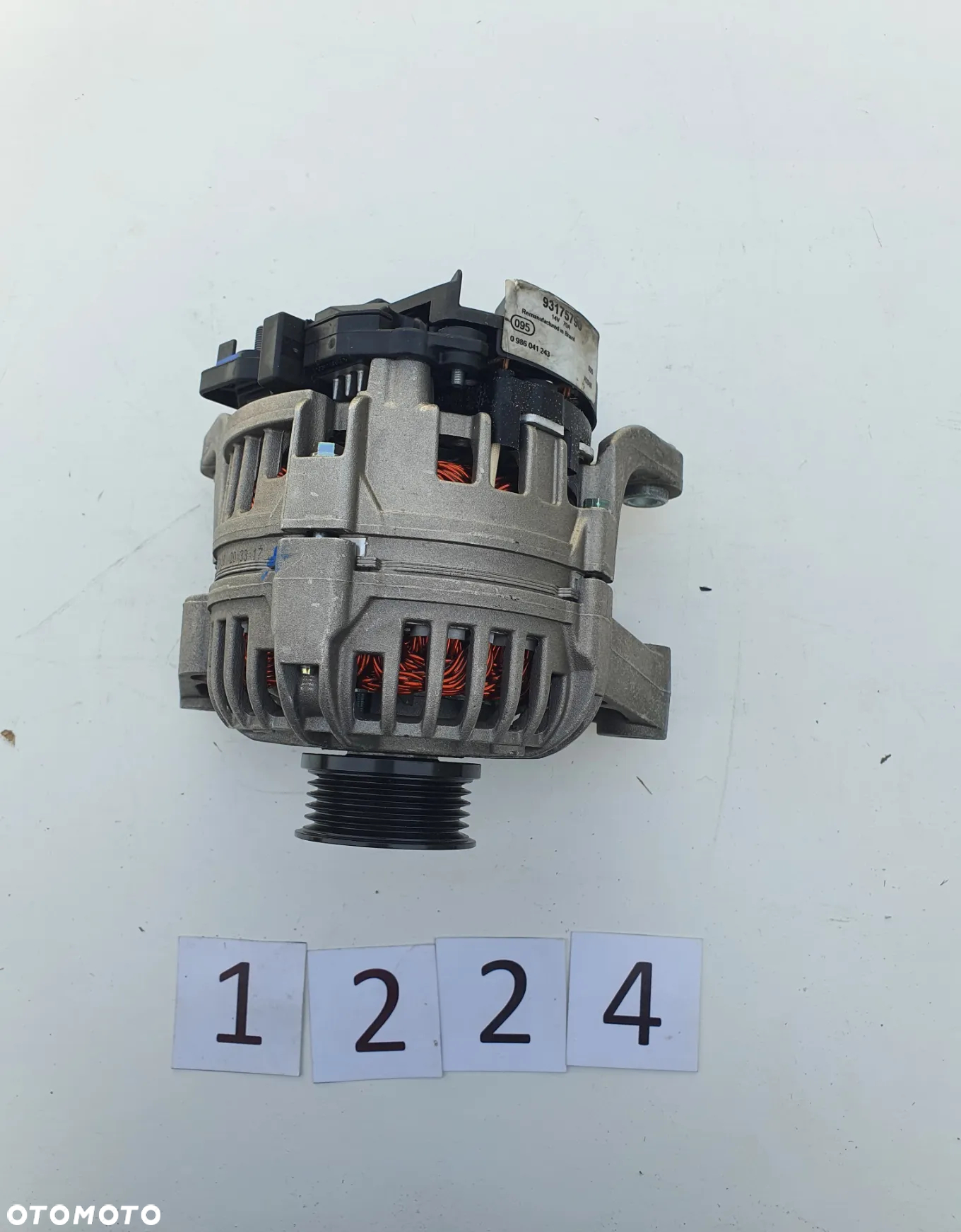 Alternator 28 V, 80 A, Hella 8EL012584141, MAN, DAF, Mercedes, Renault - 3