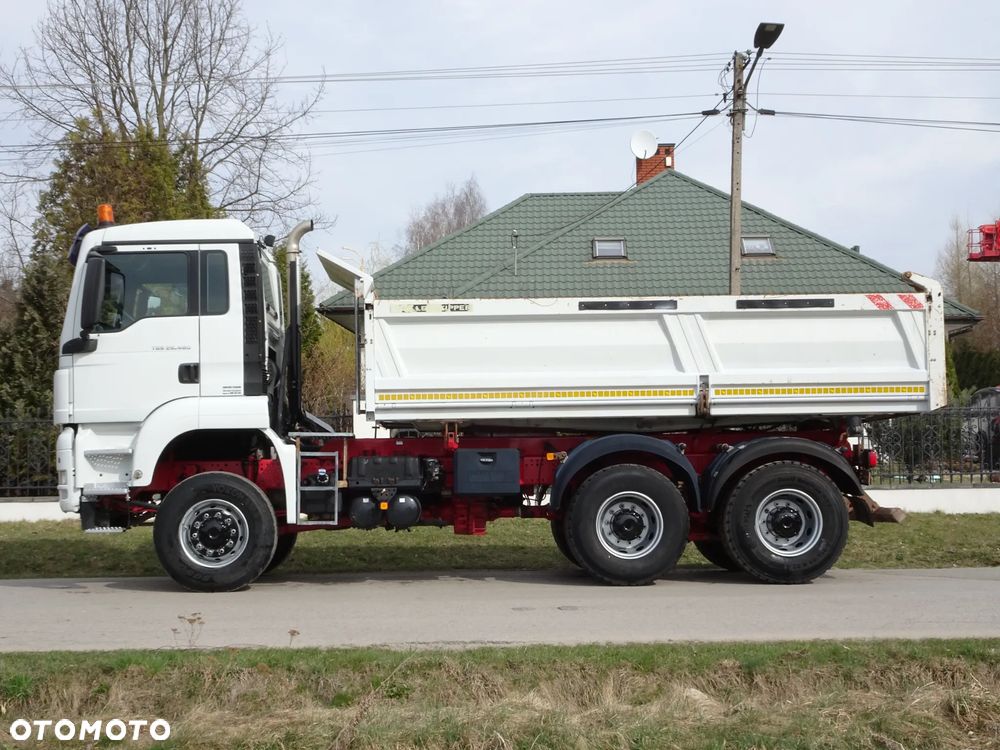 MAN TGS 26.480 6X6  Kipper Meiller 3-stronny Hydroburta stan idealny - 3