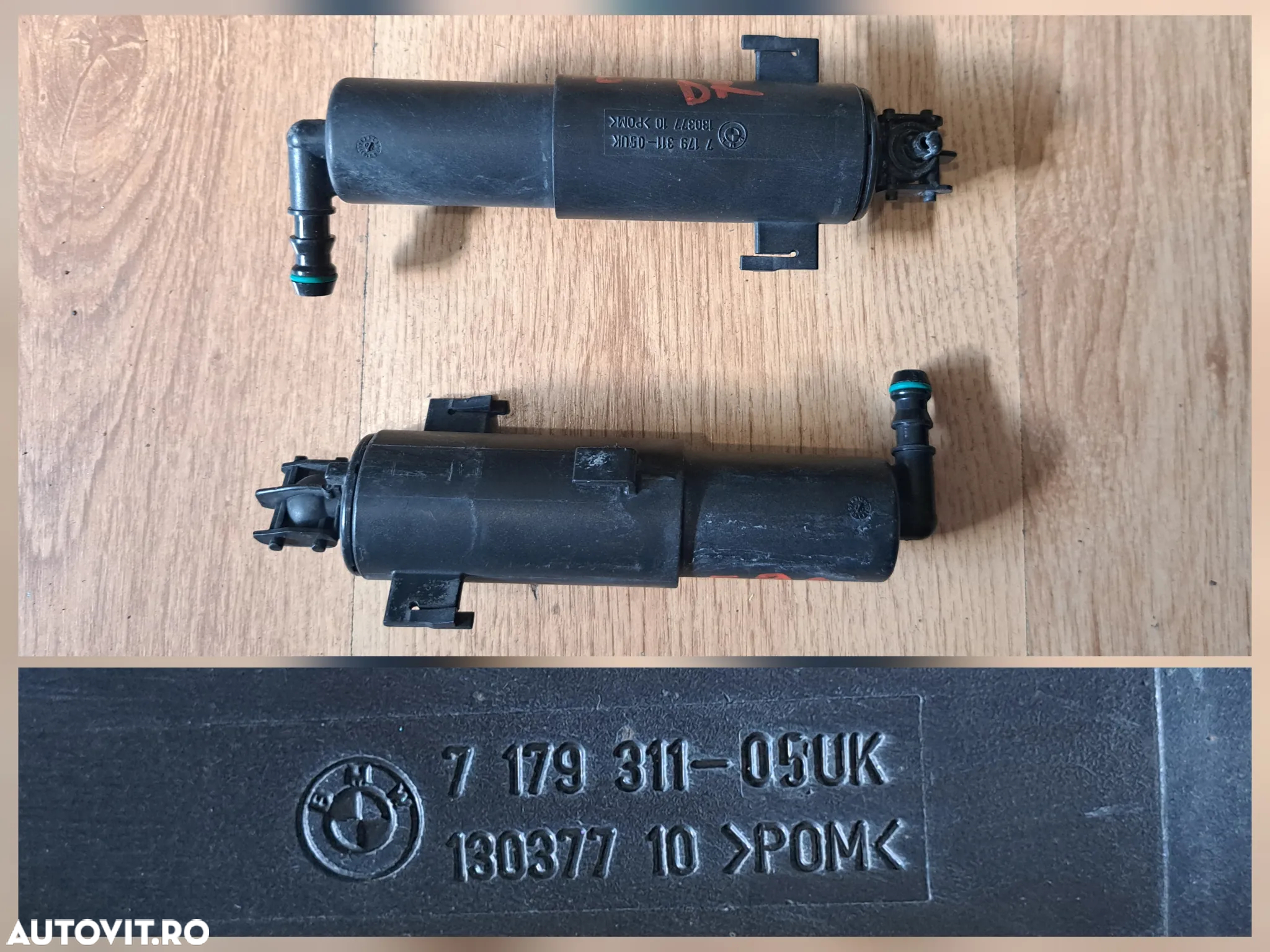 Far AHL BiXenon Adaptiv stanga dreapta Suport far stg dr Modul led semnalizare far Droser ballast Xenon Modul Calc SMC Adaptiv Spalator far originale BMW E90 LCI E91 LCI - 8