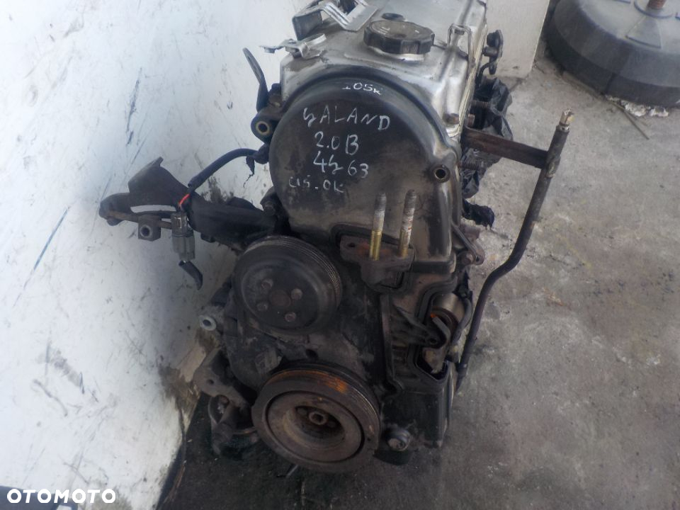 MITSUBISHI GALANT SILNIK 2.0B 4G63 GOŁY SŁUPEK - 2